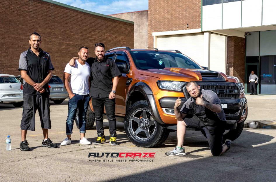 FORD RANGER GD04 GRAPHITE WITH MILLED ACCENTS 6