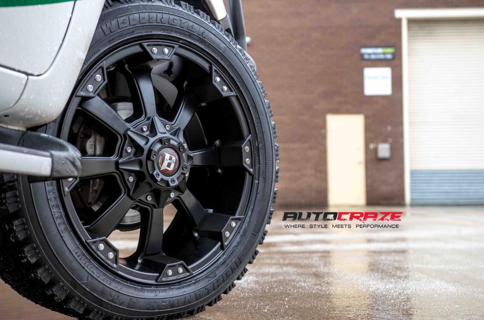 TOYOTA HILUX N70 4WD MORAX FLAT BLACK