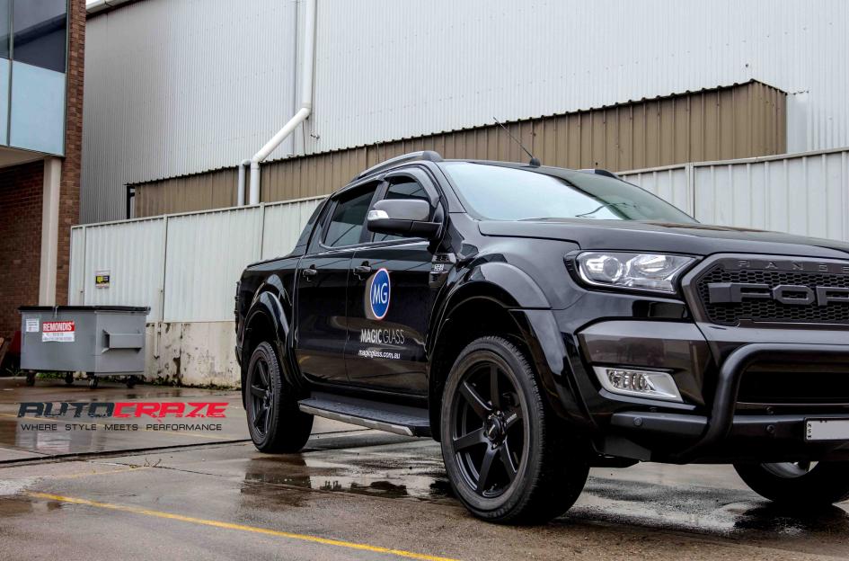 FORD RANGER S6 MATTE BLACK