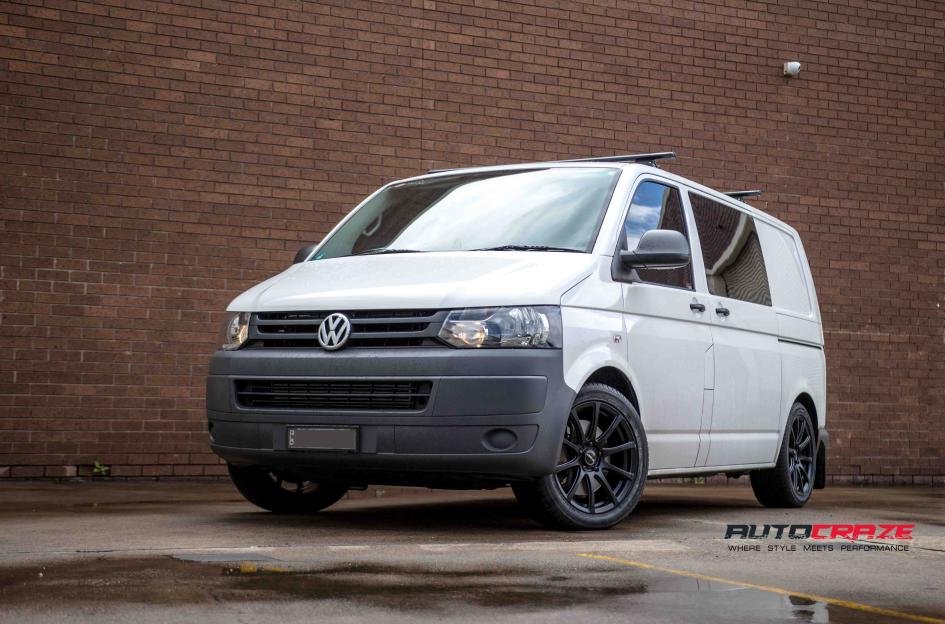 VOLKSWAGEN TRANSPORTER CARBINE SATIN BLACK
