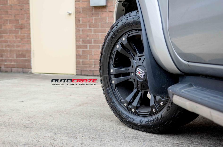 FORD RANGER MONSTER XD 2 MATTE BLACK 6