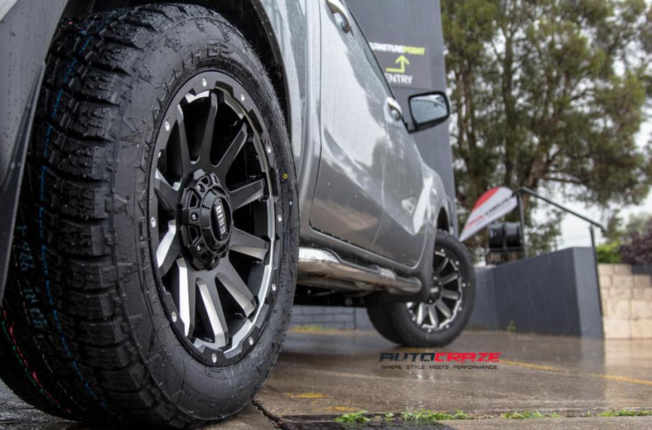 MAZDA BT 50 GD05 MATTE BLACK MILLED ACCENTS