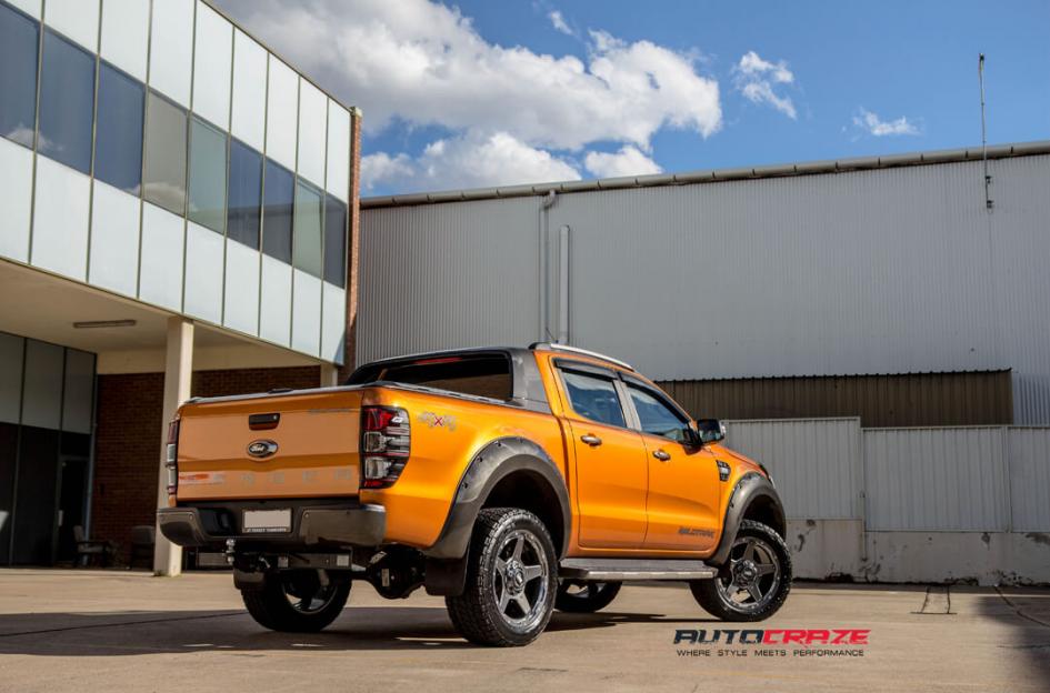 FORD RANGER GD04 GRAPHITE WITH MILLED ACCENTS