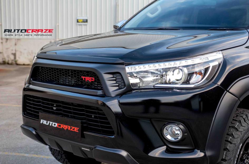 TOYOTA HILUX N80 4WD GD07 MATTE BLACK MILLED