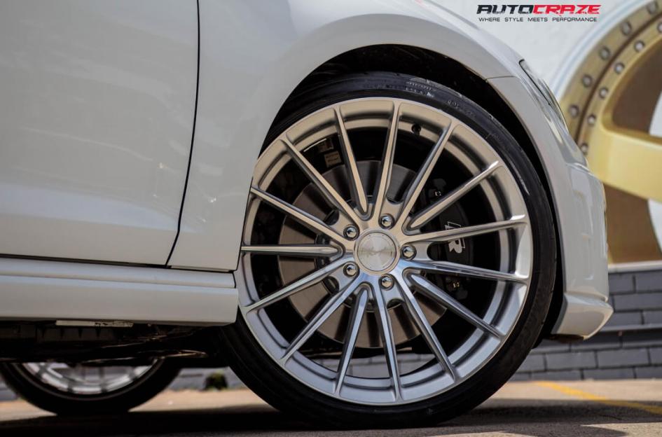 VOLKSWAGEN GOLF SF09 SILVER MACHINED