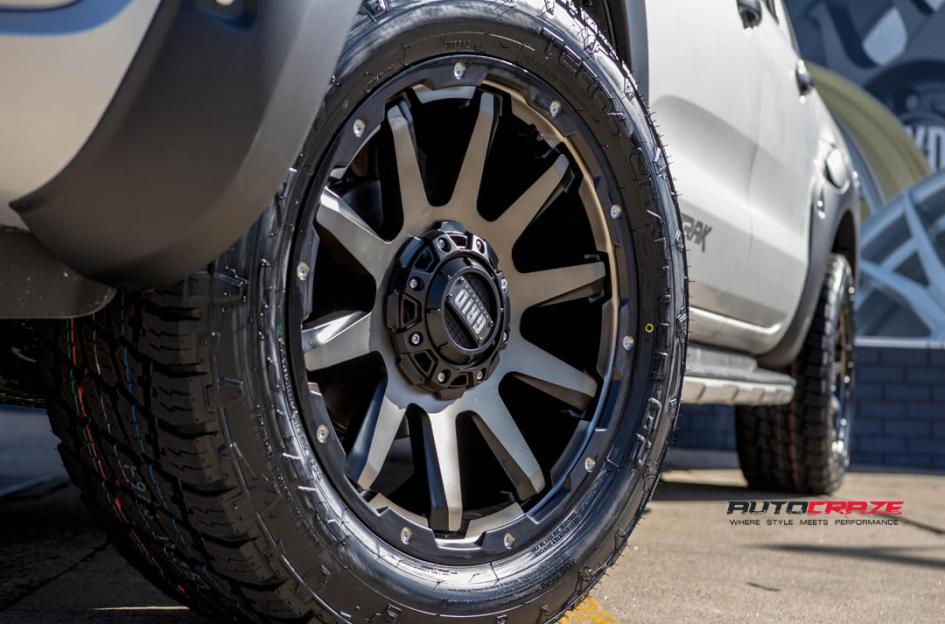 FORD RANGER GD05 BRONZE DARK TINT WITH MATTE BLACK