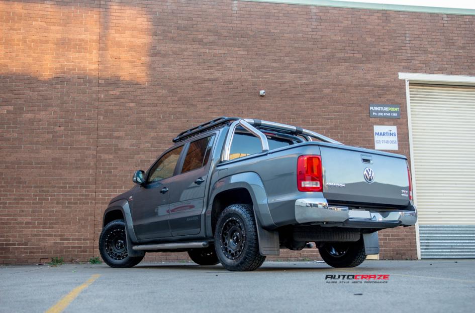 VOLKSWAGEN AMAROK HOLESHOT XD SATIN BLACK