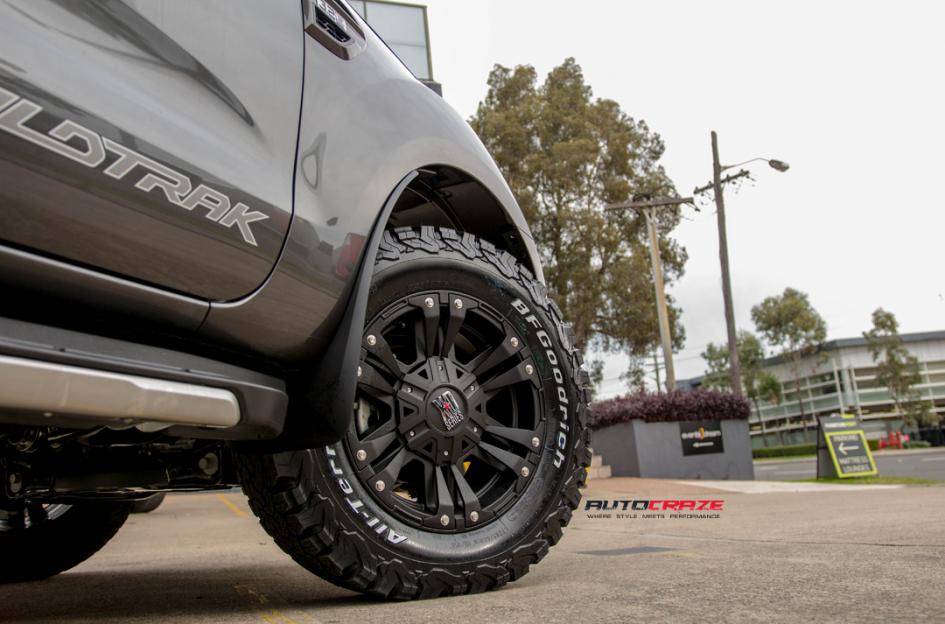 FORD RANGER MONSTER XD 2 MATTE BLACK 7