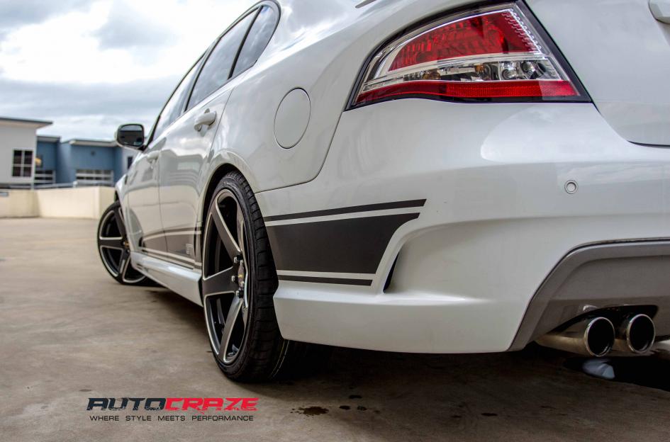 FORD FALCON FRCS MATTE BLACK MILLED ACCENTS