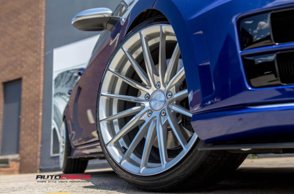 VOLKSWAGEN GOLF SF09 SILVER MACHINED