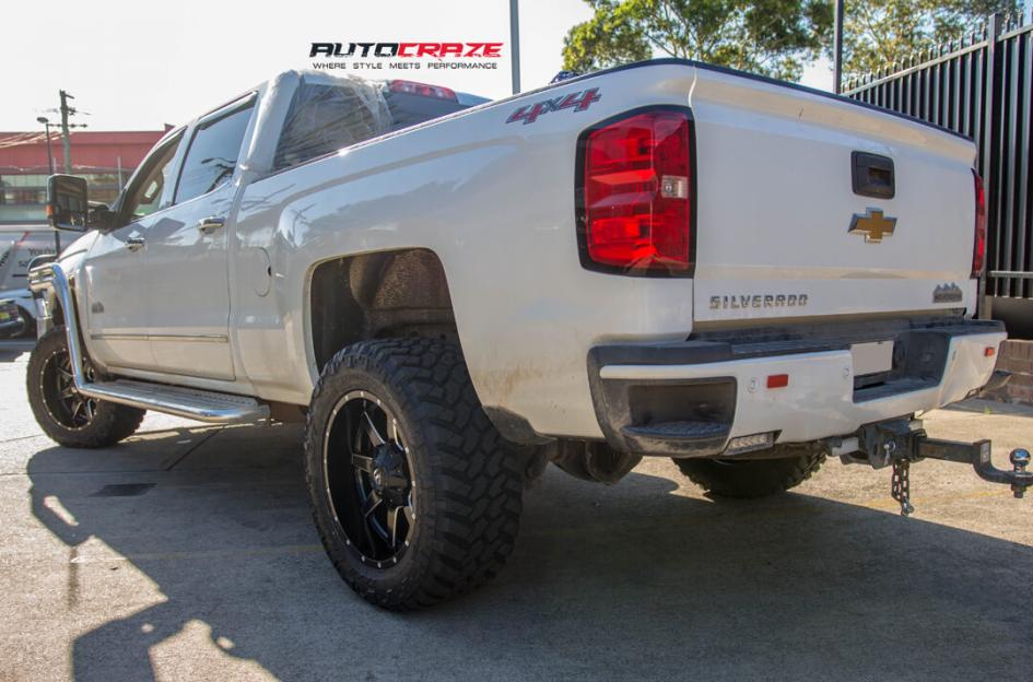 CHEVROLET SILVERADO MAVERICK GLOSS BLACK MILLED ACCENTS