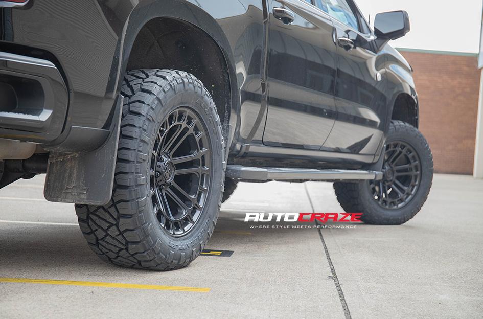 CHEVROLET SILVERADO HEATER MATTE BLACK