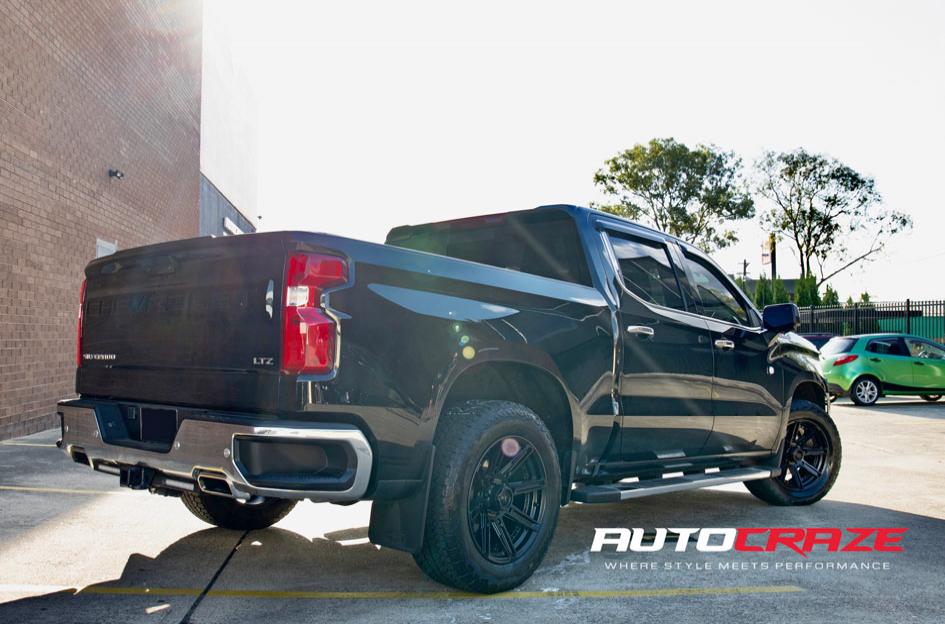 CHEVROLET SILVERADO ROGUE MATTE BLACK