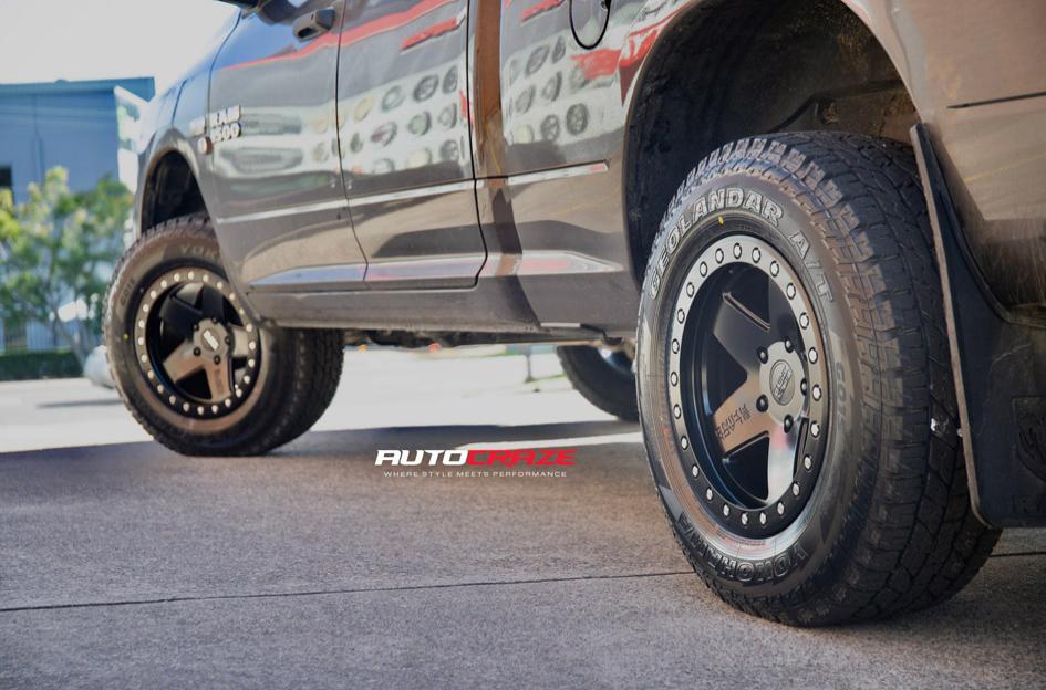 DODGE RAM CRAWLER MATTE BLACK