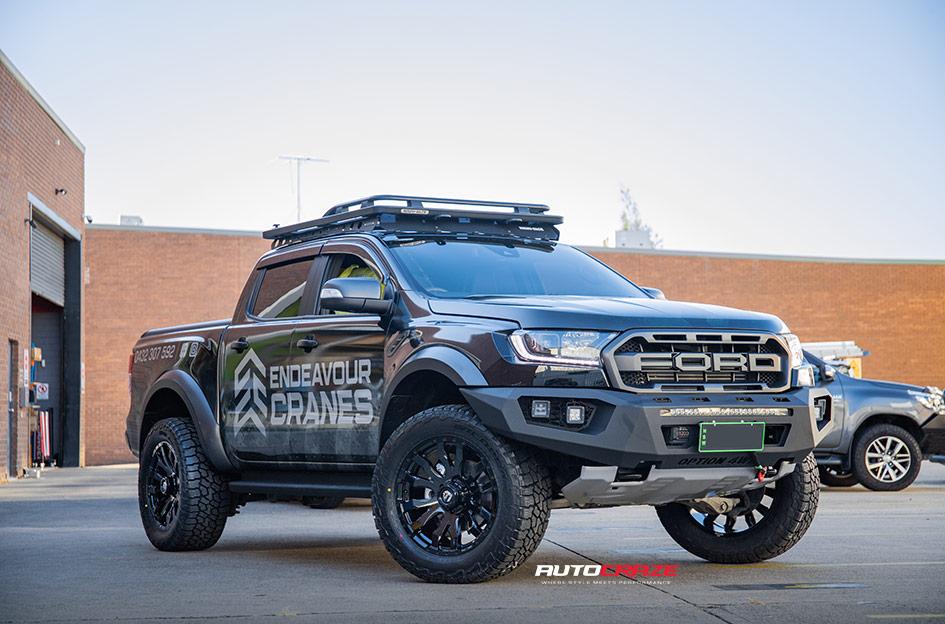 FORD RANGER RAPTOR BLITZ MATTE BLACK MACHINED DDT