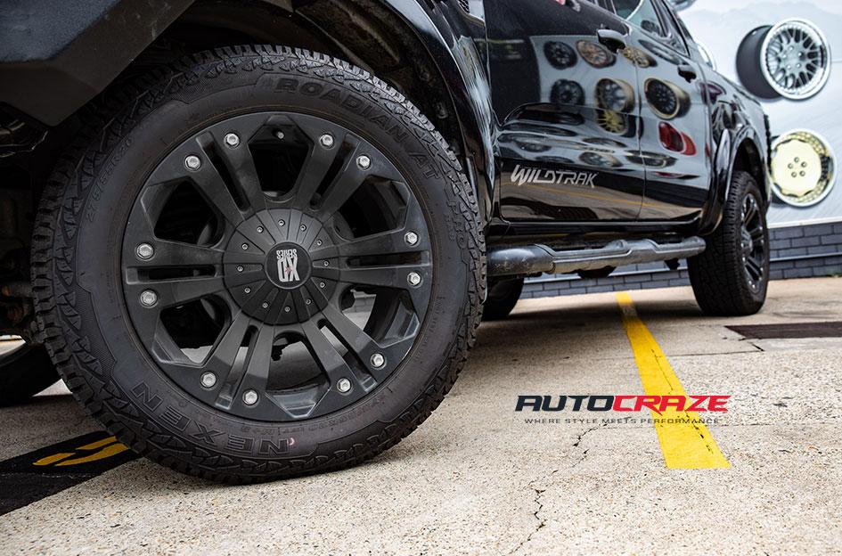 FORD RANGER MONSTER XD 2 MATTE BLACK