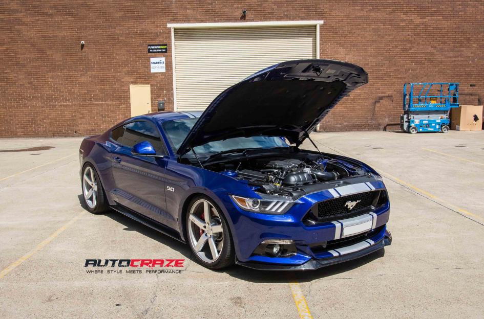 FORD MUSTANG MILAN SILVER MACHINED FACE 3