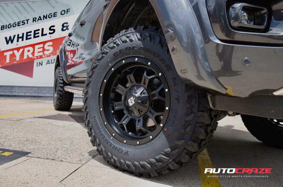 FORD RANGER HURRICANE MATTE BLACK