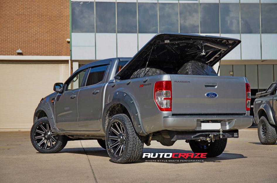 FORD RANGER CONTRA BLACK MILLED