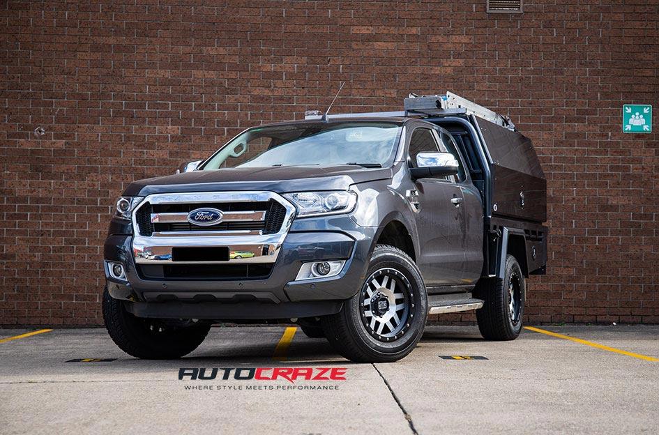 FORD RANGER MACHETE XD MACHINED FACE W BLACK RING