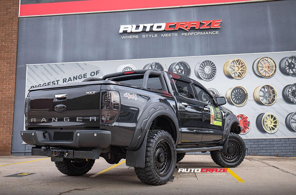 FORD RANGER PANZER XD SATIN BLACK