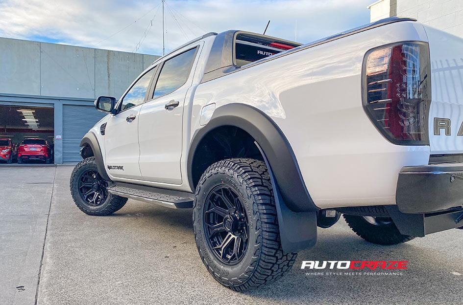 FORD RANGER SIEGE MATTE BLACK