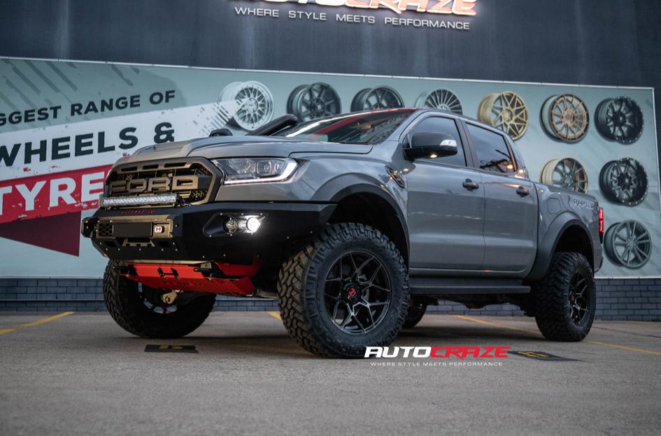 FORD RANGER RAPTOR SABBATH GLOSS BLACK TINTED FACE