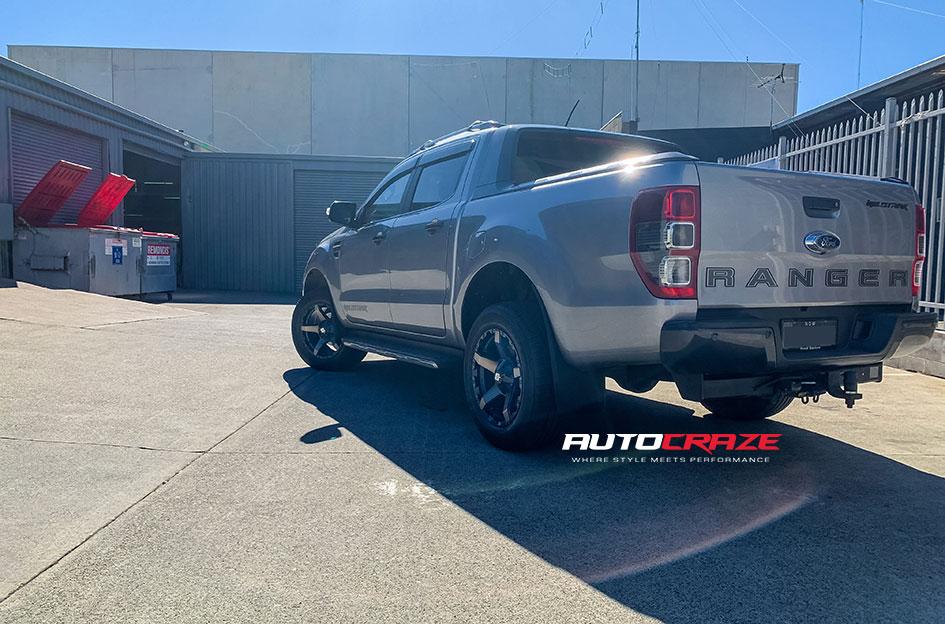 FORD RANGER EXODUS MATTE BLACK TINTED FACE