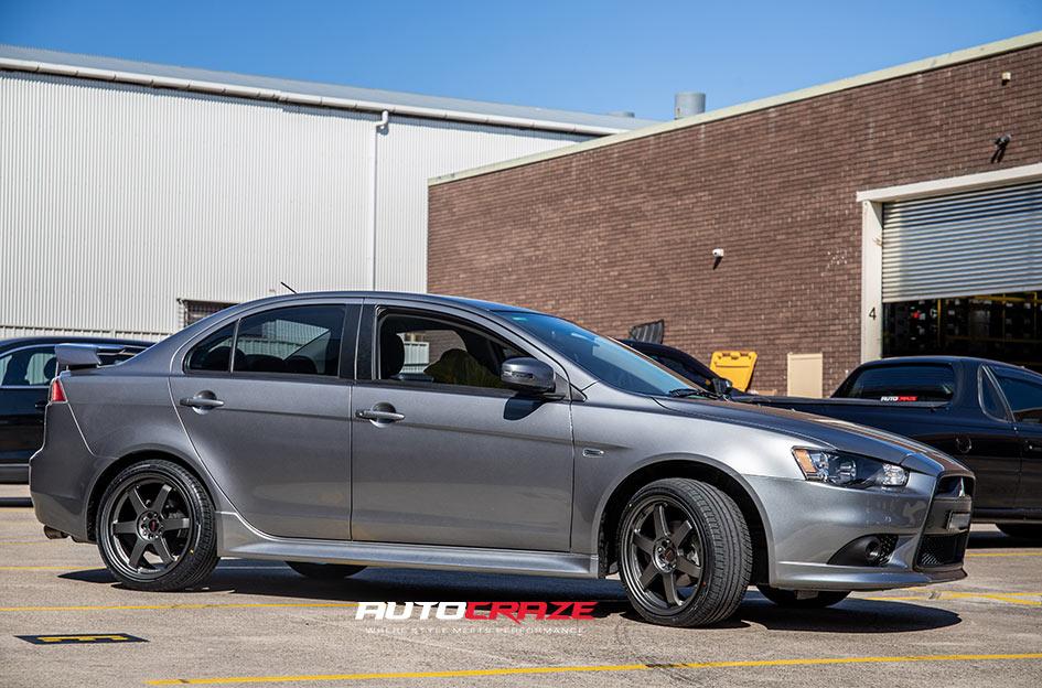 MITSUBISHI LANCER DRIFTER GUN METAL MATTE