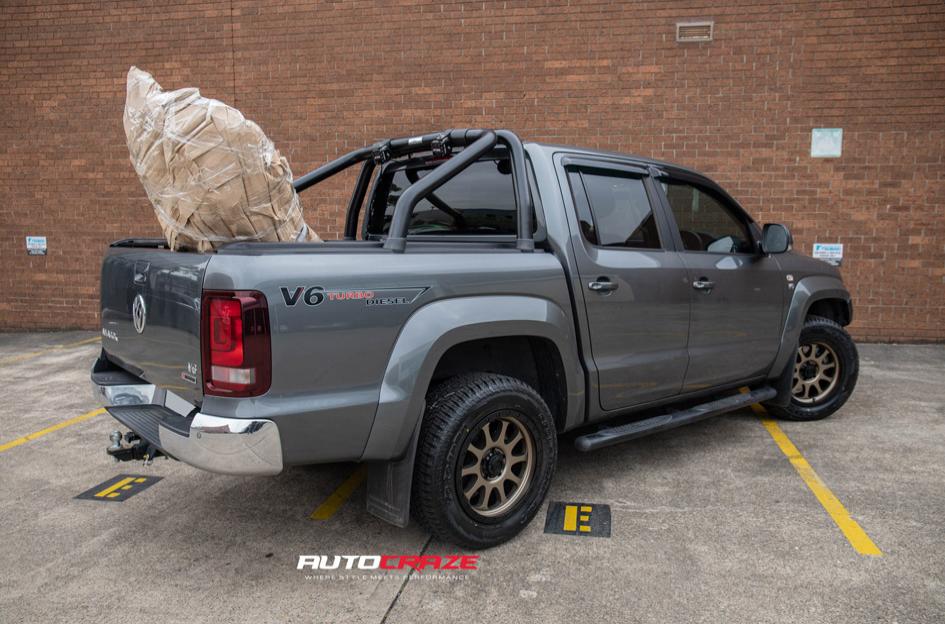 VOLKSWAGEN AMAROK HURRICANE SATIN BRONZE BLACK LIP