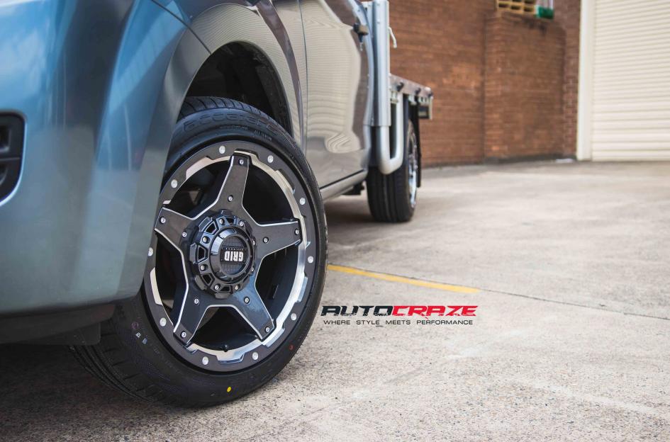 ISUZU DMAX GD04 GRAPHITE WITH MILLED ACCENTS