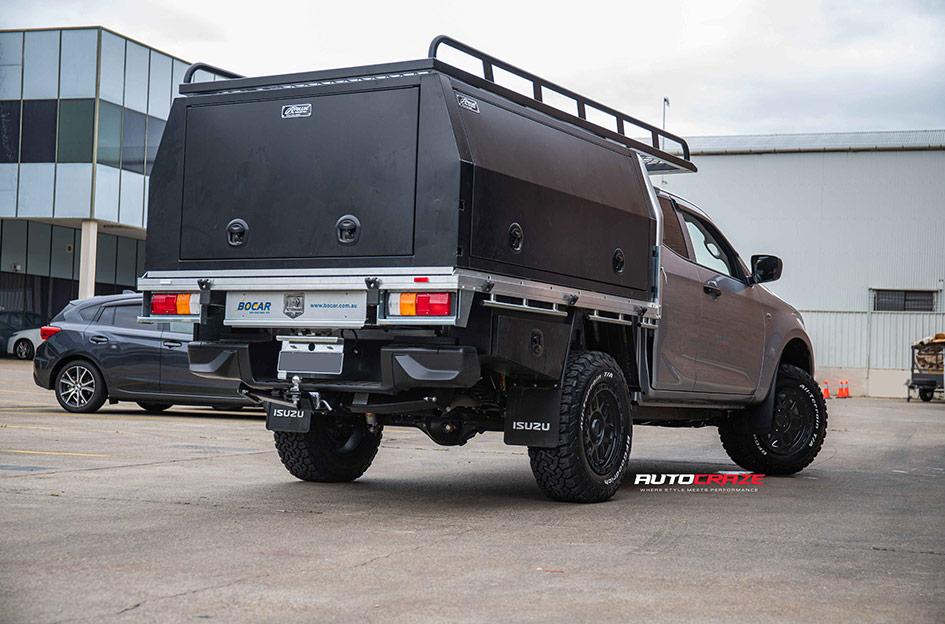 ISUZU DMAX MESA MATTE BRONZE BLACK LIP