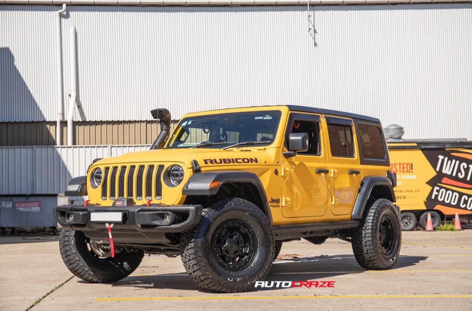 JEEP WRANGLER ROCKSTAR XD MATTE BLACK