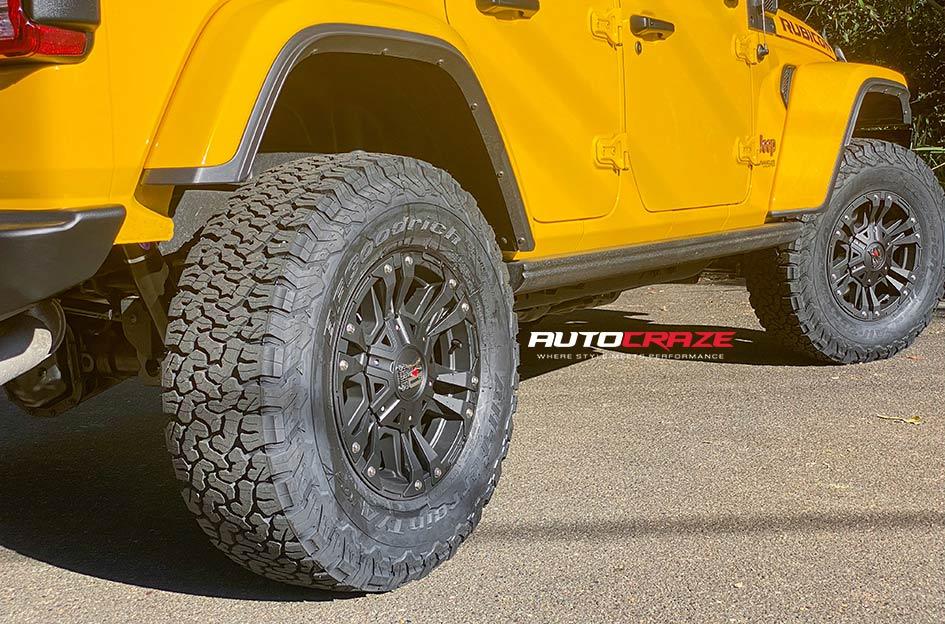 JEEP WRANGLER MONSTER XD 2 MATTE BLACK