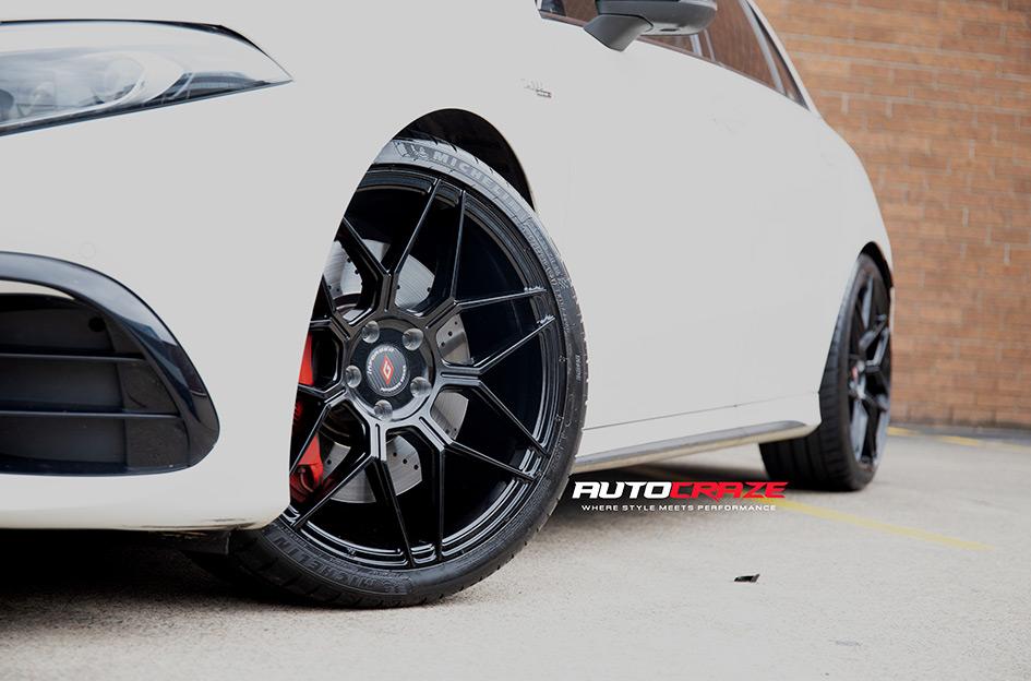 MERCEDES A45 AMG IFG 38 BLACK