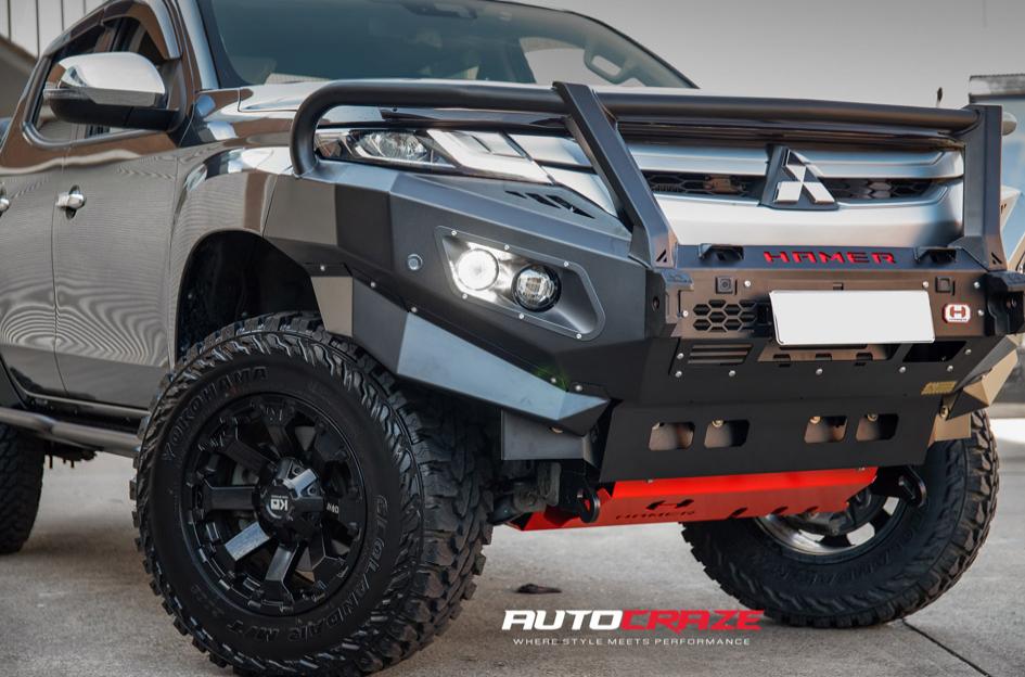 MITSUBISHI TRITON AMBUSH MATTE BLACK