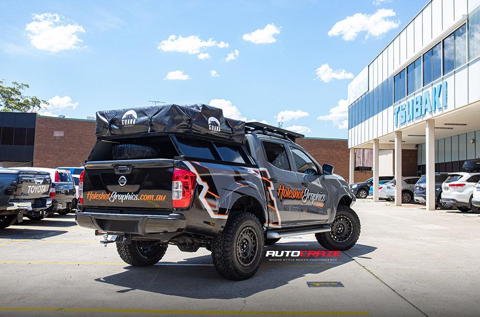 NISSAN NAVARA HOLESHOT XD SATIN BLACK