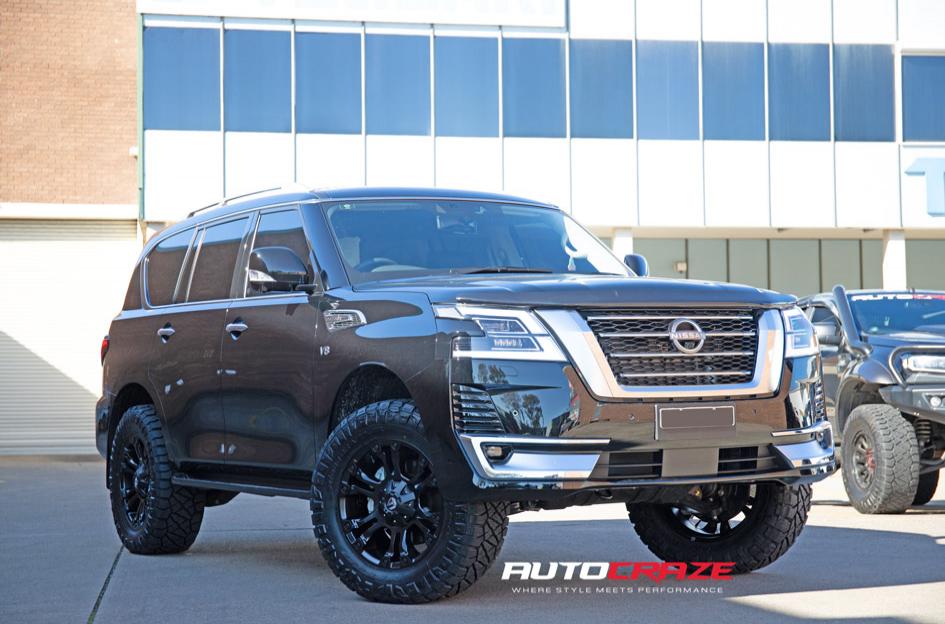 NISSAN PATROL VAPOR MATTE BLACK