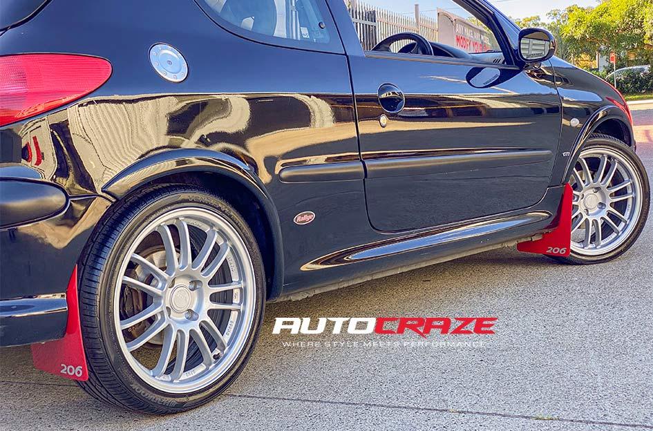 PEUGEOT 206 SF02 GLOSS GUNMETAL