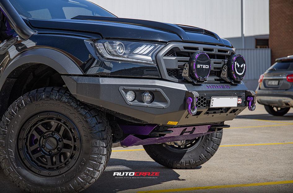 FORD RANGER RAPTOR RECON XD SATIN BLACK