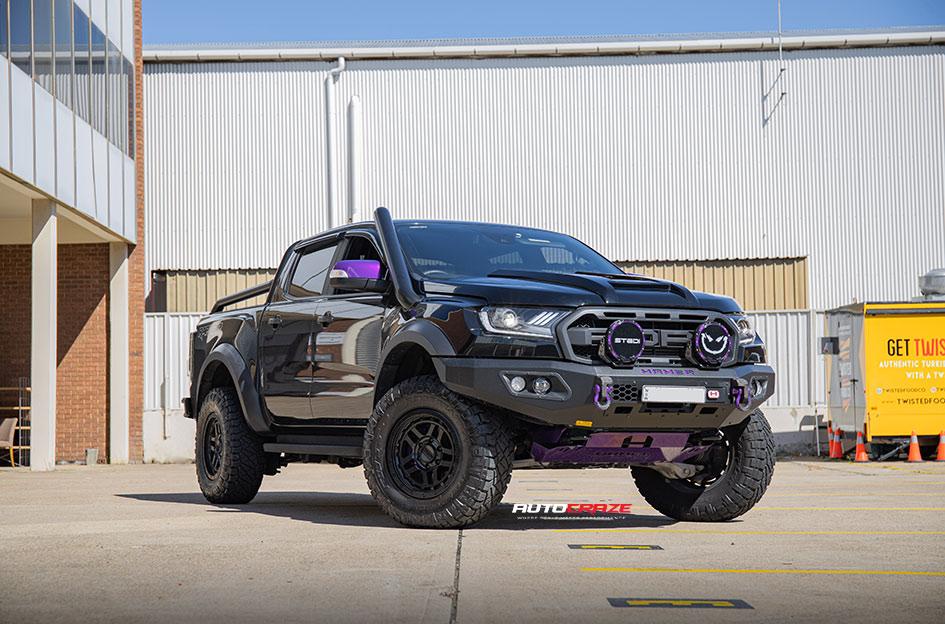 FORD RANGER RAPTOR RECON XD SATIN BLACK