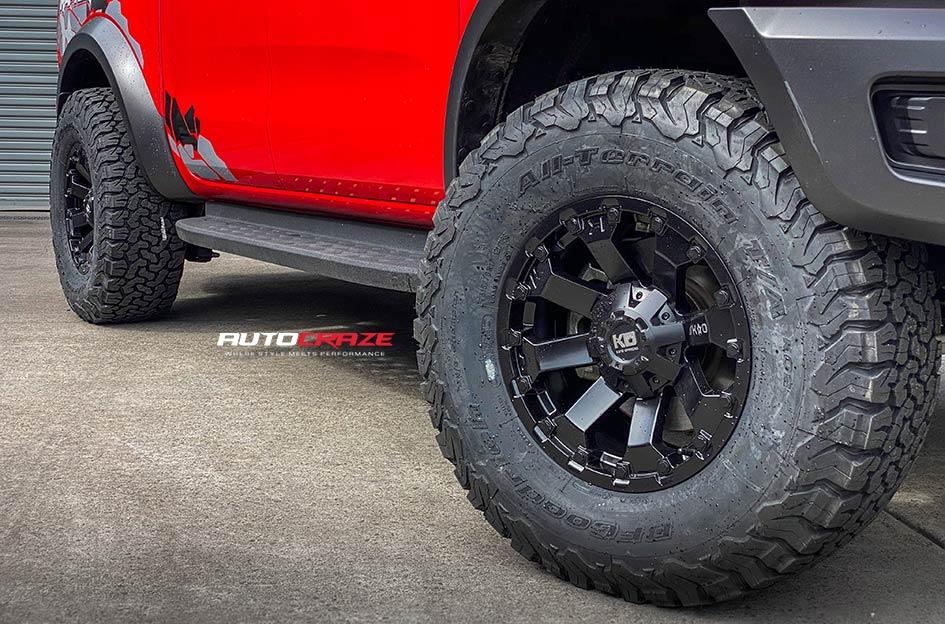 FORD RANGER RAPTOR AMBUSH MATTE BLACK