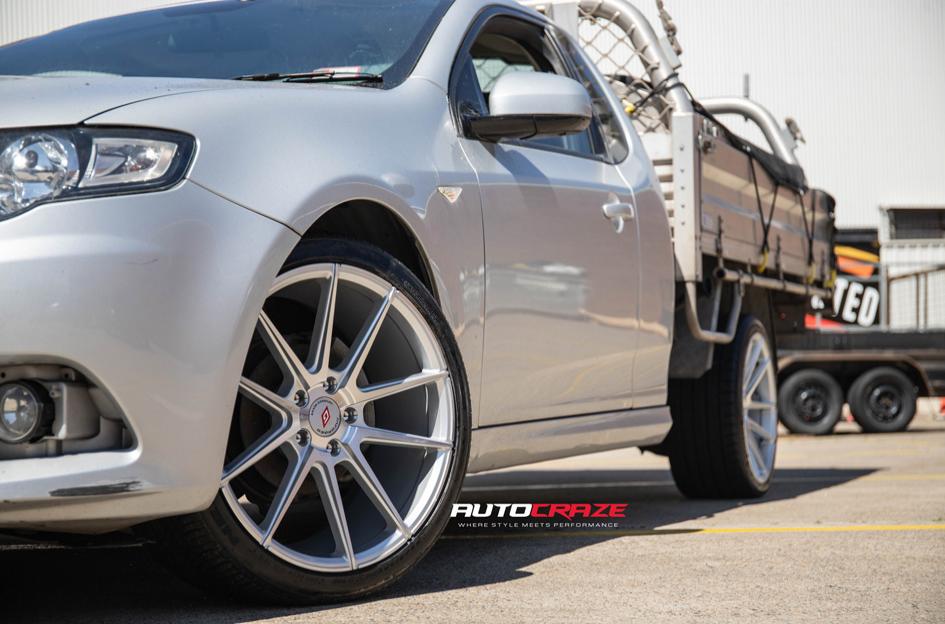 FORD FALCON IFG39 SILVER MACHINED FACE