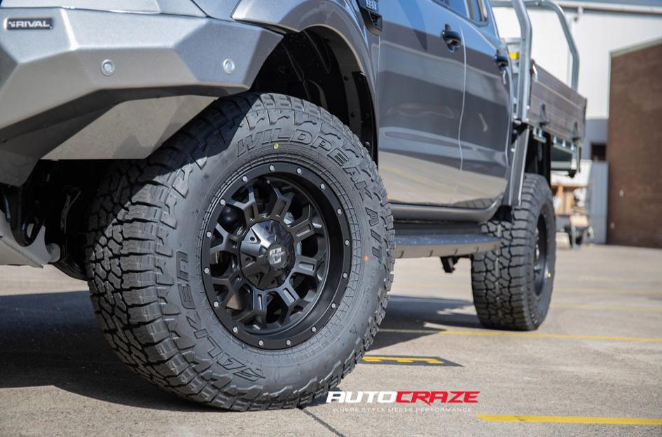 FORD RANGER HURRICANE MATTE BLACK