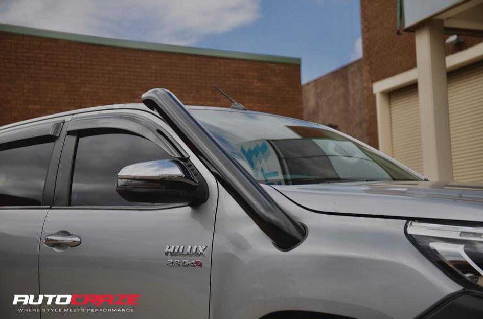 TOYOTA HILUX N80 4WD UNIT MATTE ANTHRACITE BLACK RING