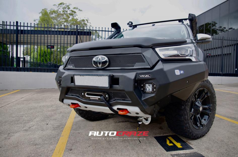 TOYOTA HILUX N80 4WD BROOKLYN MATTE BLACK