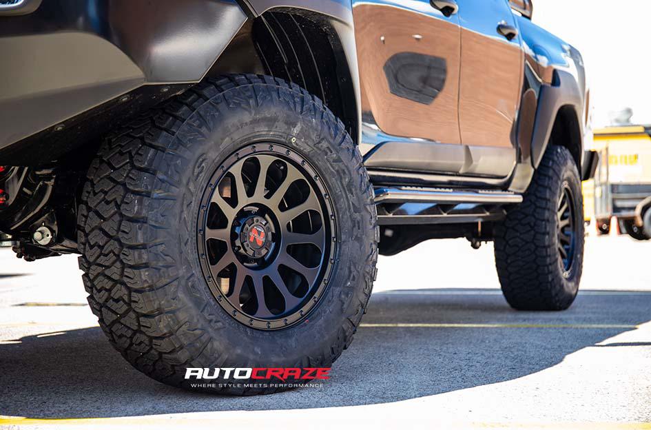 TOYOTA HILUX N80 RUGGED X 4WD VICTIM MATTE BLACK