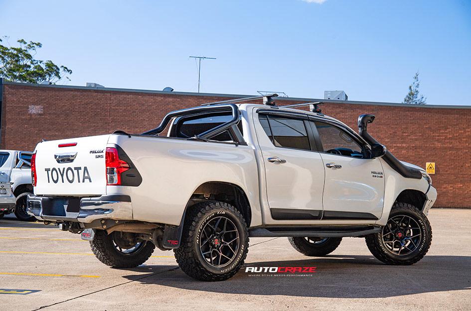 TOYOTA HILUX N80 4WD SABBATH GREY DARK TINT