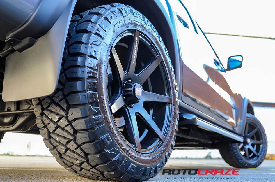 MERCEDES X CLASS AVALANCHE MATTE BLACK FRONT MILLED