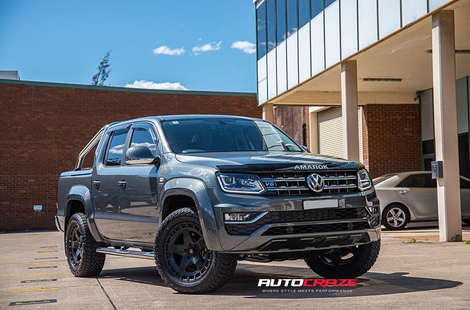 VOLKSWAGEN AMAROK WARP SATIN BLACK